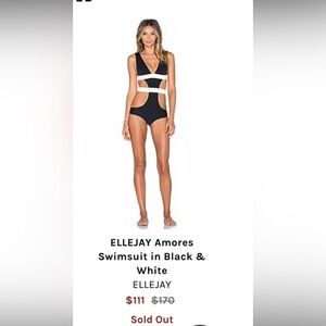 ELLEJAY one piece swimsuits, size small